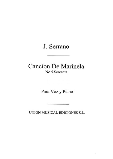[316936] Cancion de Marinela La Cancion Del Olvido - Nr. 5 Serenata
