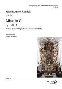 [329365] Missa in G op. 18/5