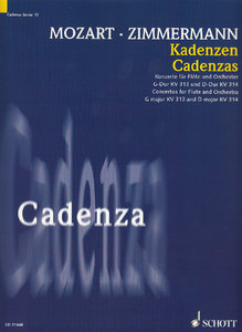 [281109] Kadenzen zu Mozart Flötenkonzerten KV 313 und KV 314