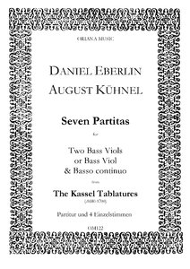 [286362] 7 Partiten aus den "Kasseler Tabulaturen" (ca. 1680 - 1690)