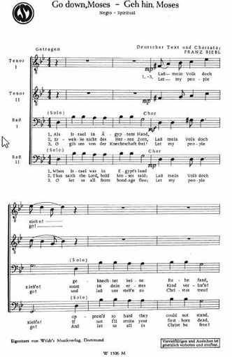 [198549] Go down, Moses / Geh hin, Moses