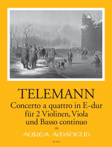 [274990] Concerto a quattro E-Dur TWV 43:E2