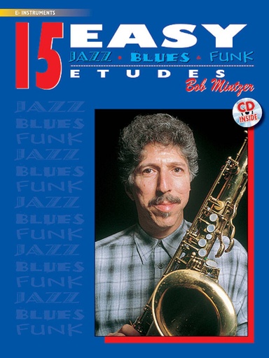 [122967] 15 Easy Jazz Blues + Funk Etudes