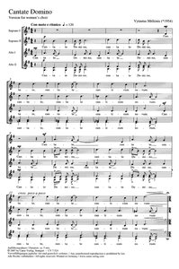 [187376] Cantate Domino