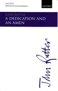 [300209] A Dedication and an Amen