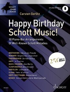 [324829] Happy Birthday Schott Music - Schott Piano Lounge
