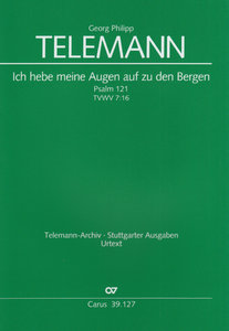 [288544] Ich hebe meine Augen auf zu den Bergen, TVWV 7:16