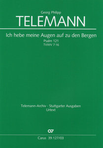 [288545] Ich hebe meine Augen auf zu den Bergen, TVWV 7:16