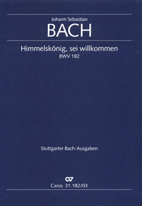 [150876] Himmelskönig, sei willkommen, BWV 182 (A-Dur)