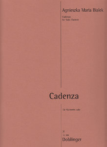 [35-00308] Cadenza für Klarinette solo