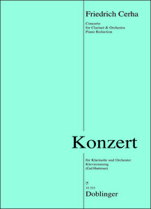 [35-00353] Konzert für Klarinette und Orchester