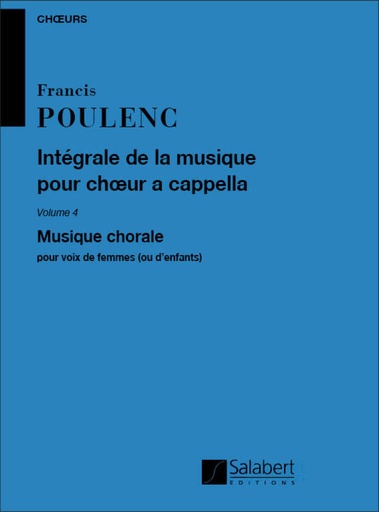 [93256] Integrale de la musique pour choeur a cappella, Volume 4