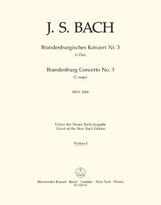 [78241] Brandenburgisches Konzert Nr. 3 G-Dur BWV 1048