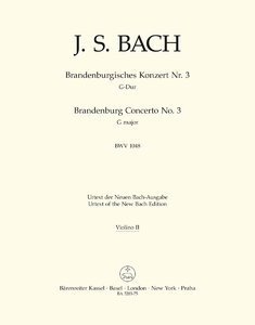 [78244] Brandenburgisches Konzert Nr. 3 G-Dur BWV 1048
