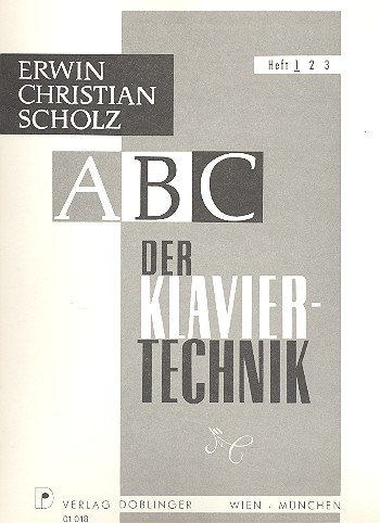 [01-00018] ABC der Klaviertechnik Band 1