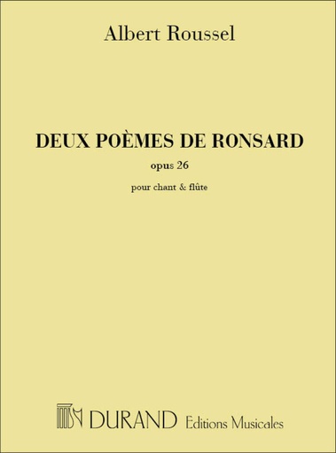 [173728] 2 Poemes de Ronsard op. 26