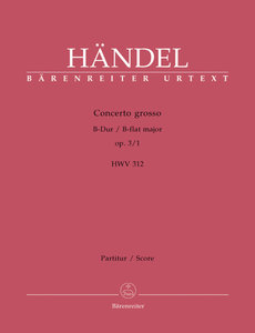 [178054] Concerto grosso B-Dur op. 3 / 1 HWV 312