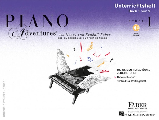 [298935] Piano Adventures Unterrichtsheft Stufe 1 Band 1 (+Online Audio) Stufe 1 Band 1