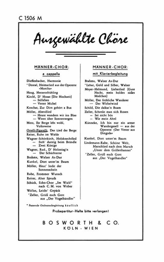 [194817] Das Lied der Berge ( La Montanara )