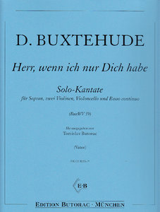 [273383] Herr, wenn ich nur dich habe, BuxWV 39
