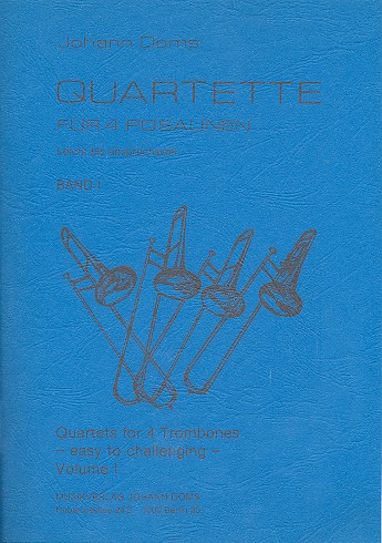 [274094] Quartette für 4 Posaunen Band 1