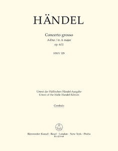[126052] Concerto grosso A-Dur op. 6/11 HWV 329