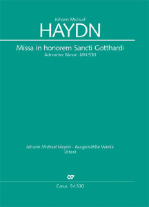 [204965] Missa in honorem Sancti Gotthardi, MH 530