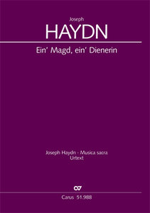 [238000] Ein' Magd, ein' Dienerin - Aria pro Adventu, Hob. XXIIId:1