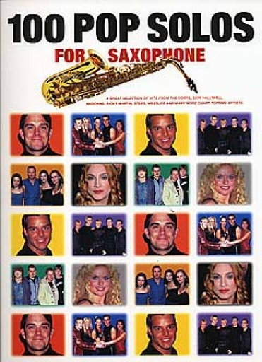 [207310] 100 Pop Solos for Saxophone