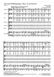 [91369] Die drei Frühlingstage, op. 11/3