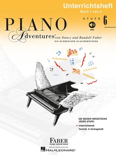 [318998] Piano Adventures: Unterrichtsheft 6
