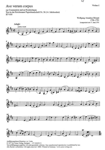 [157502] Ave verum corpus, KV 618