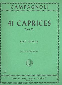 [119610] 41 Capricen op. 22