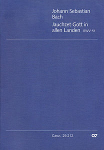 [155296] Jauchzet Gott in allen Landen, BWV 51 - Bearbeitung