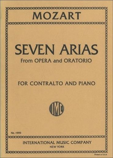 [158467] 7 Arias (Contralto)