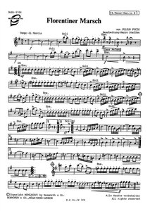 [62043] Florentiner Marsch / Washington Post Marsch