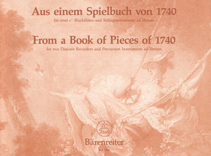 [79204] Aus einem Spielbuch von 1740