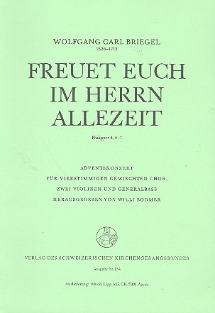 [92058] Freuet euch im Herrn allezeit