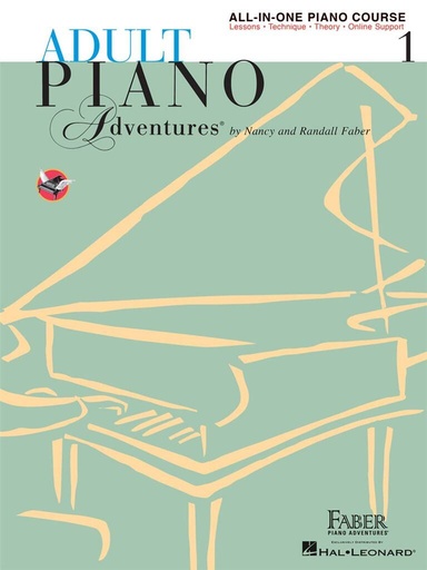 [309558] Adult Piano Adventures All-In-One Lesson: Book 1