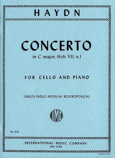 [52495] Konzert C-Dur Hob. VIIb:1