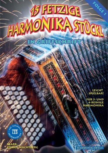 [76520] 15 Fetzige Harmonika Stückl