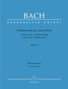 [124146] Gelobet seist du, Jesu Christ, BWV 91
