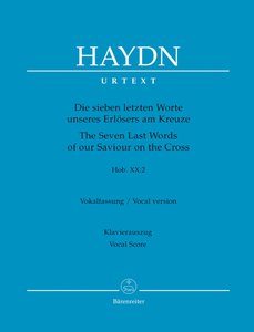 [124192] Die sieben letzten Worte des Erlösers am Kreuze, Hob. XX:2