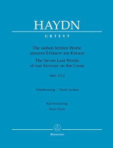 [124192] Die sieben letzten Worte des Erlösers am Kreuze, Hob. XX:2