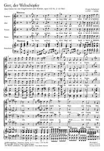 [174970] Gott, der Weltschöpfer, D 986