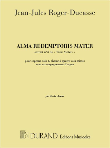 [296282] Alma redemptoris mater