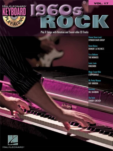 [232238] 1960s Rock - Keyboard Play-Along 17