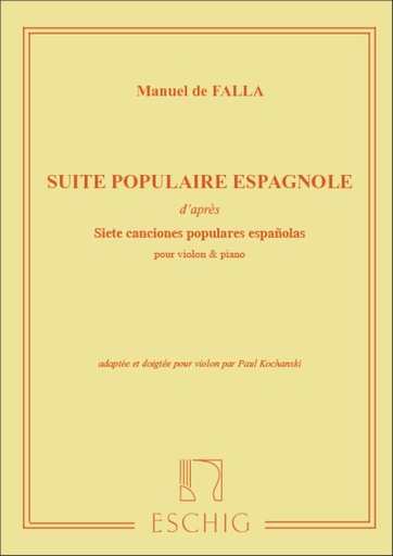 [71268] Suite Populaire Espagnole