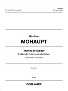 [42-00902] Weihnachtslieder für gemischten Chor