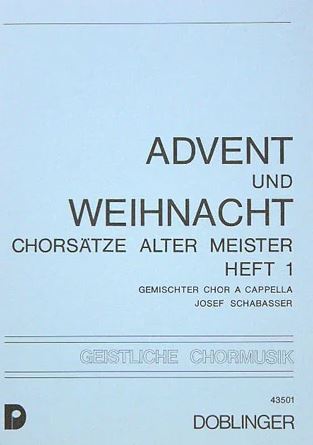 [43-00501] Advent und Weihnacht, Heft 1